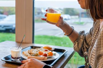 Breakfast area