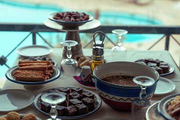 Breakfast buffet