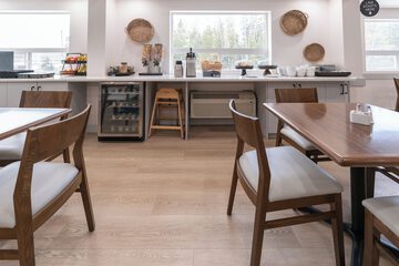 Breakfast area