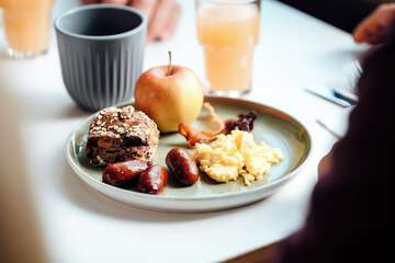 Breakfast buffet