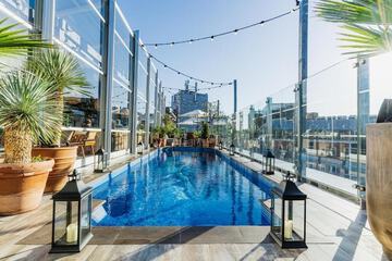 Rooftop pool