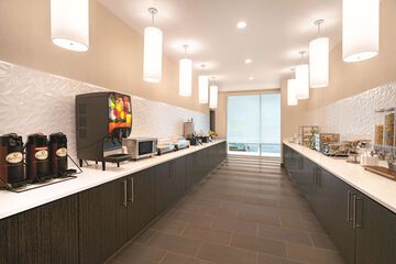Breakfast area
