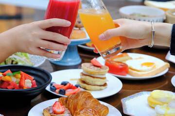 Breakfast buffet