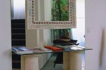 Interior entrance