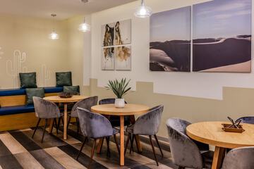 Lobby sitting area