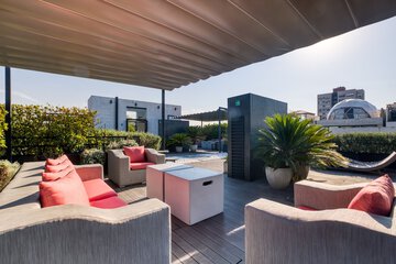 Rooftop terrace