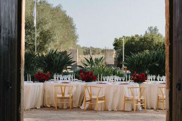 Indoor wedding