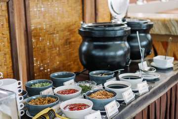 Breakfast buffet