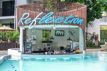 Poolside bar
