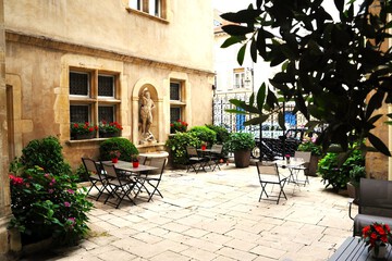 Courtyard view