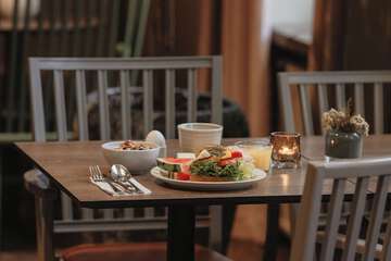 Breakfast area