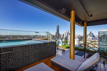 Rooftop pool
