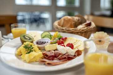 Breakfast buffet