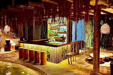Poolside bar