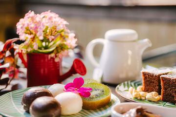 Breakfast area