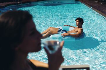Rooftop pool