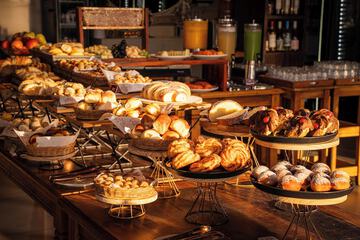 Breakfast area