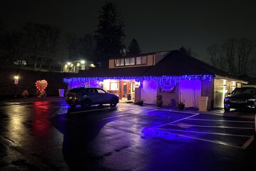 Front of property - evening/night