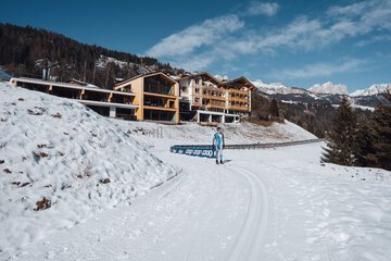 Snowshoeing
