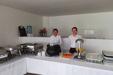 Breakfast area