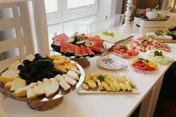 Breakfast buffet