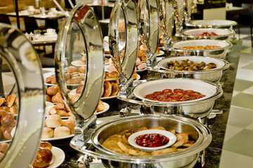 Breakfast buffet