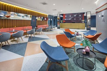 Lobby sitting area
