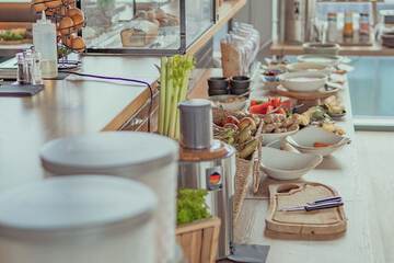 Breakfast buffet
