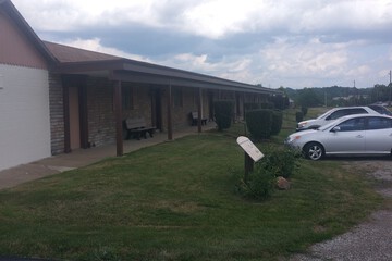 Front of property - evening/night