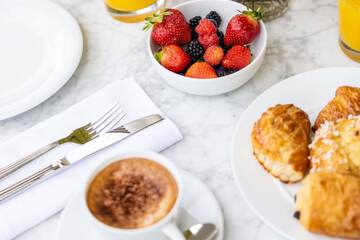 Breakfast area