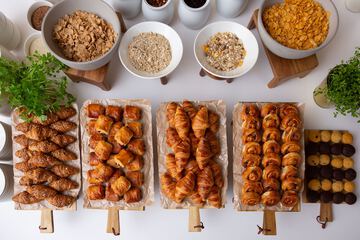 Breakfast buffet