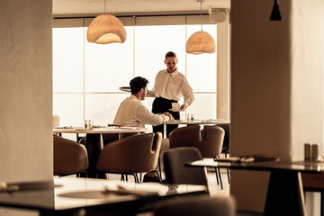 Breakfast area