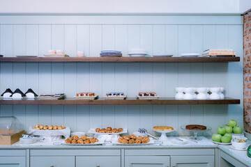 Breakfast area