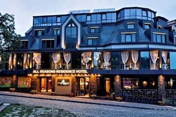 Front of property - evening/night