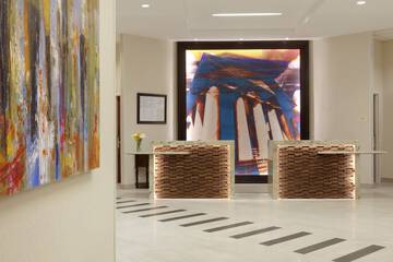 Check-in/check-out kiosk