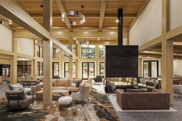 Lobby sitting area