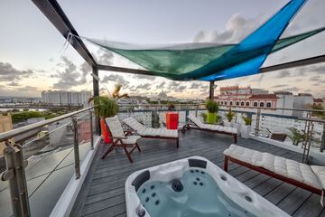 Rooftop terrace