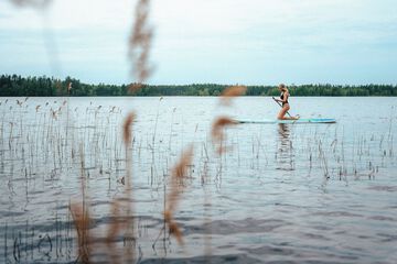 Surfing/boogie boarding
