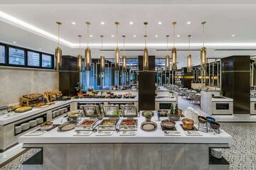 Breakfast buffet