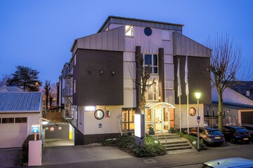 Front of property - evening/night