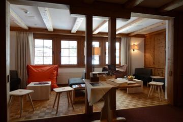 Lobby sitting area