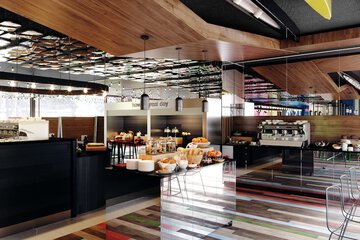 Breakfast buffet