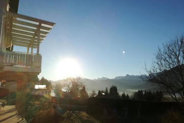 outside