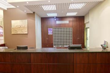 Interior entrance