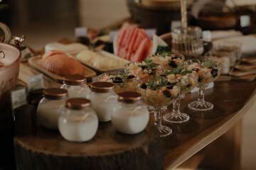Breakfast buffet