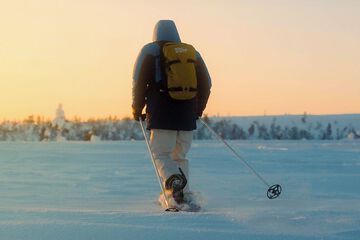 Snowshoeing