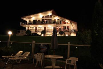 Front of property - evening/night