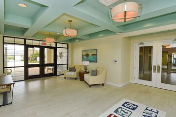 Interior entrance