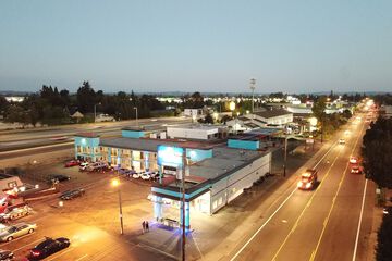 Front of property - evening/night