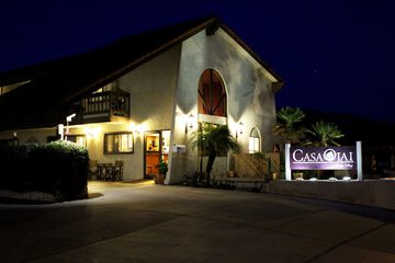 Front of property - evening/night